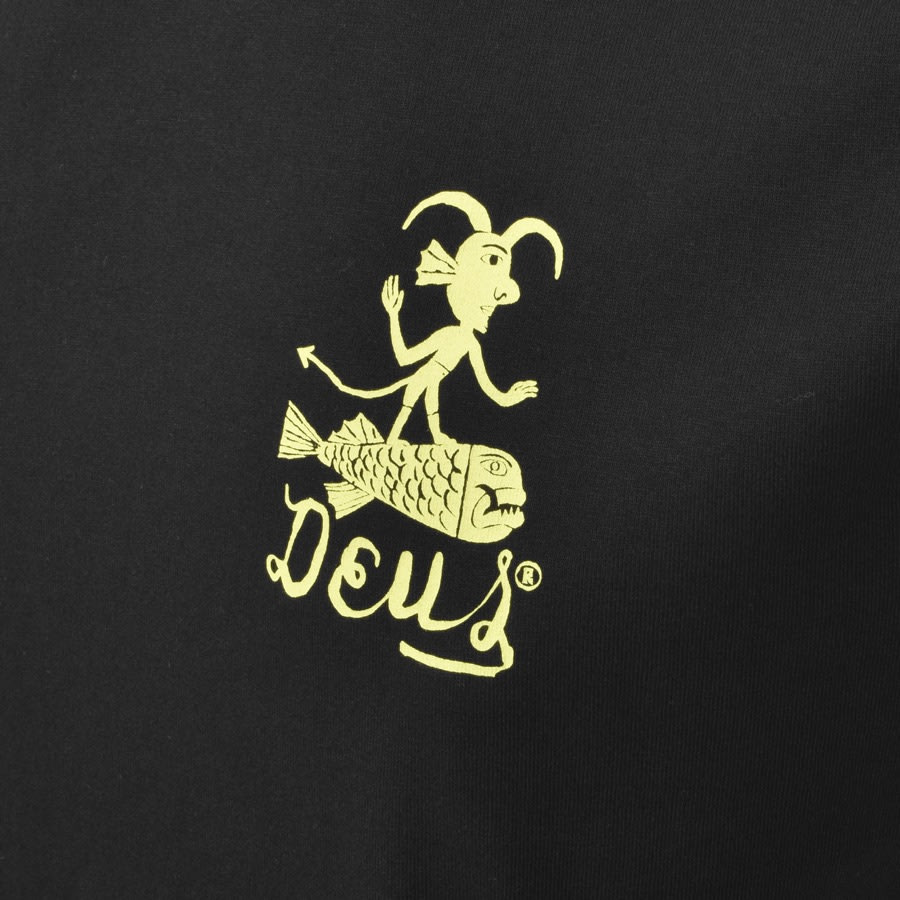Alternative Image for ProductDeus Ex Machina Biarritz Logo T Shirt Black3